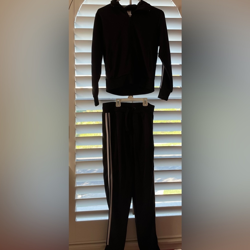 Balera Performance Stripe Sleeve Track pants set LC (14). Excellent condition